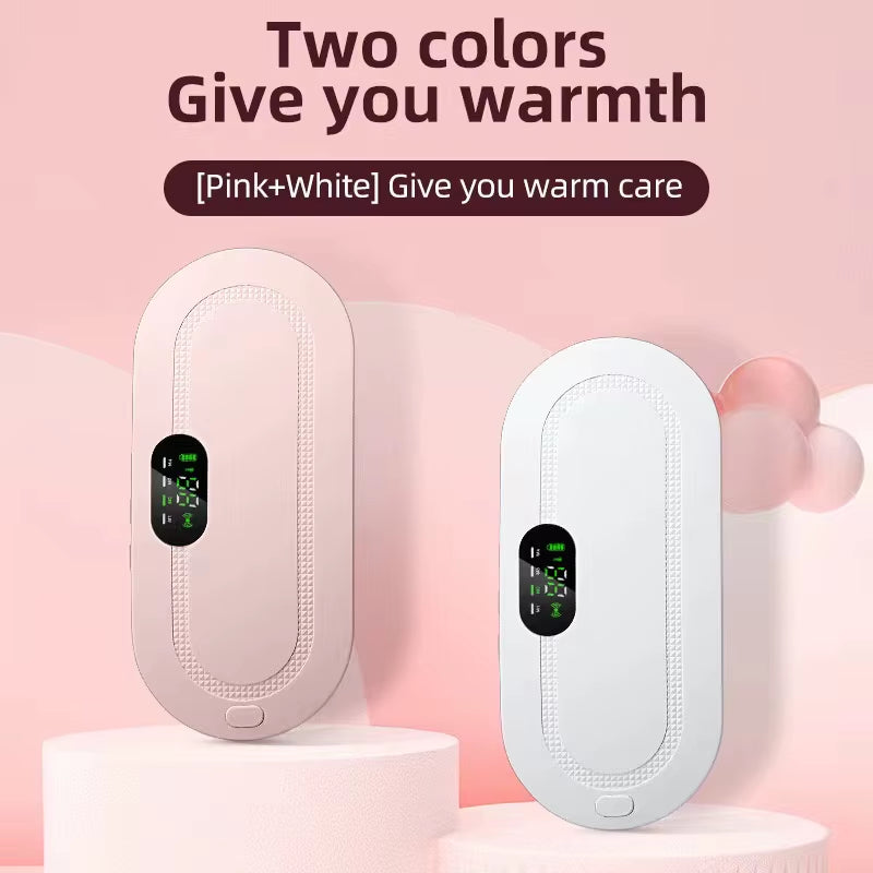 Modern Heating Pad Menstrual Cramps Period Pain Relief High Quality LED Display Reusable Beauty Personal Care